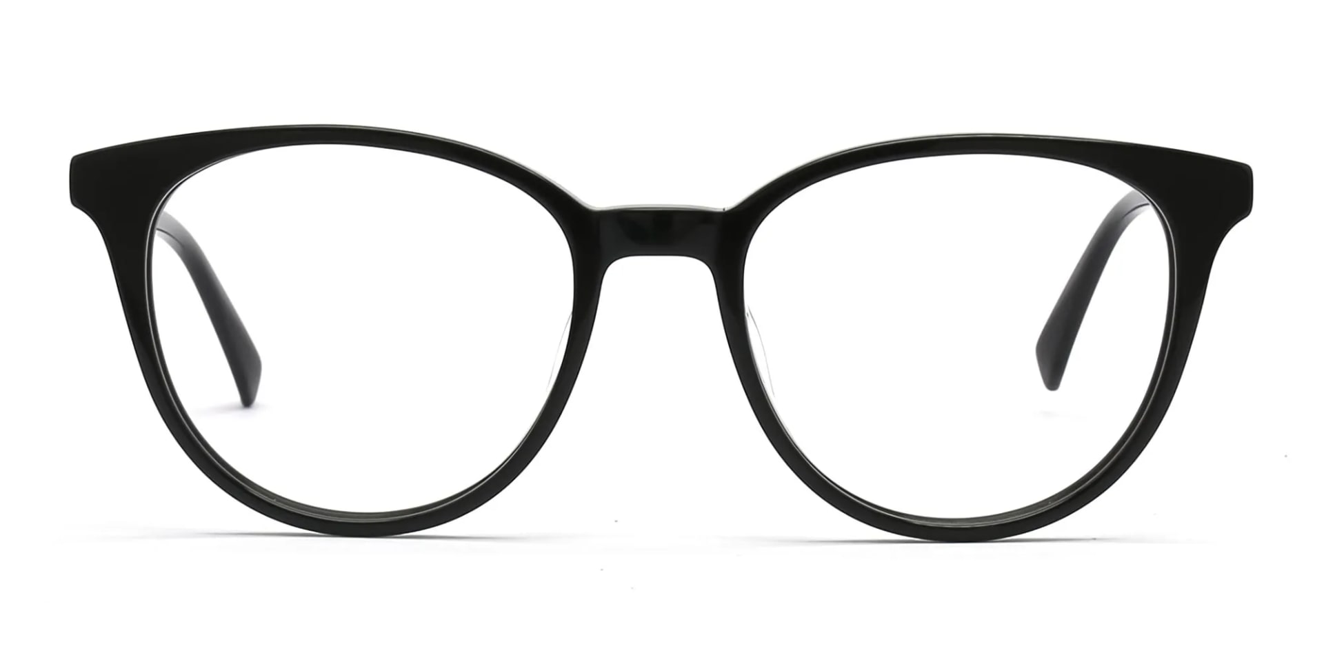 black round eyeglasses-2