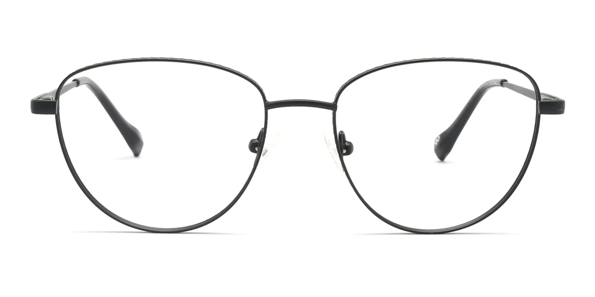 Black Frame Glasses Female-2
