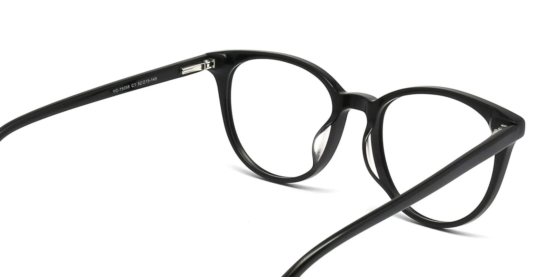 black round eyeglasses-2