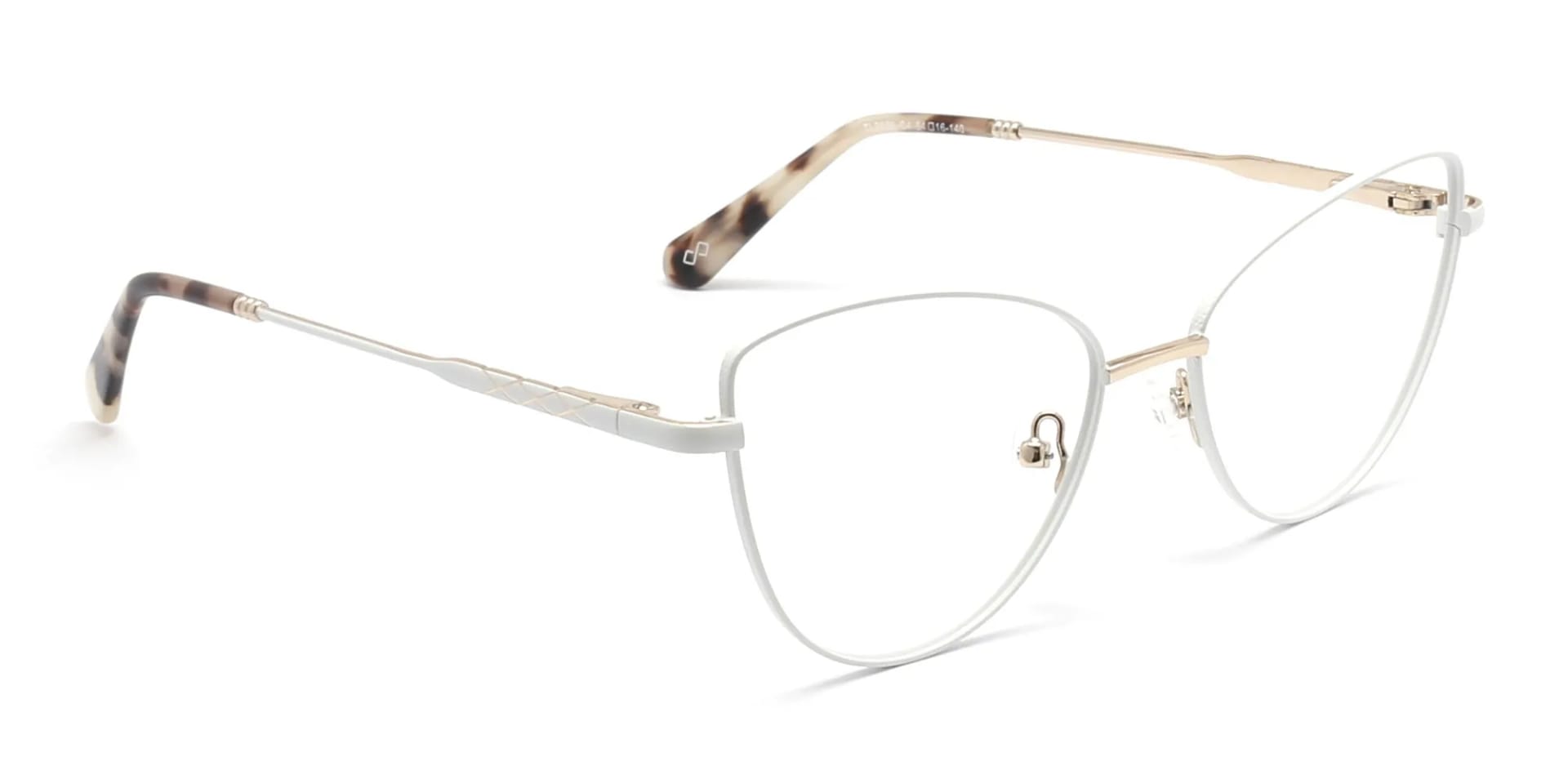 White Cat Eye Glasses-2