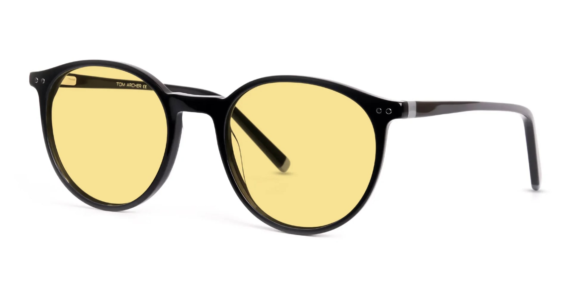 Yellow Circle Sunglasses-3