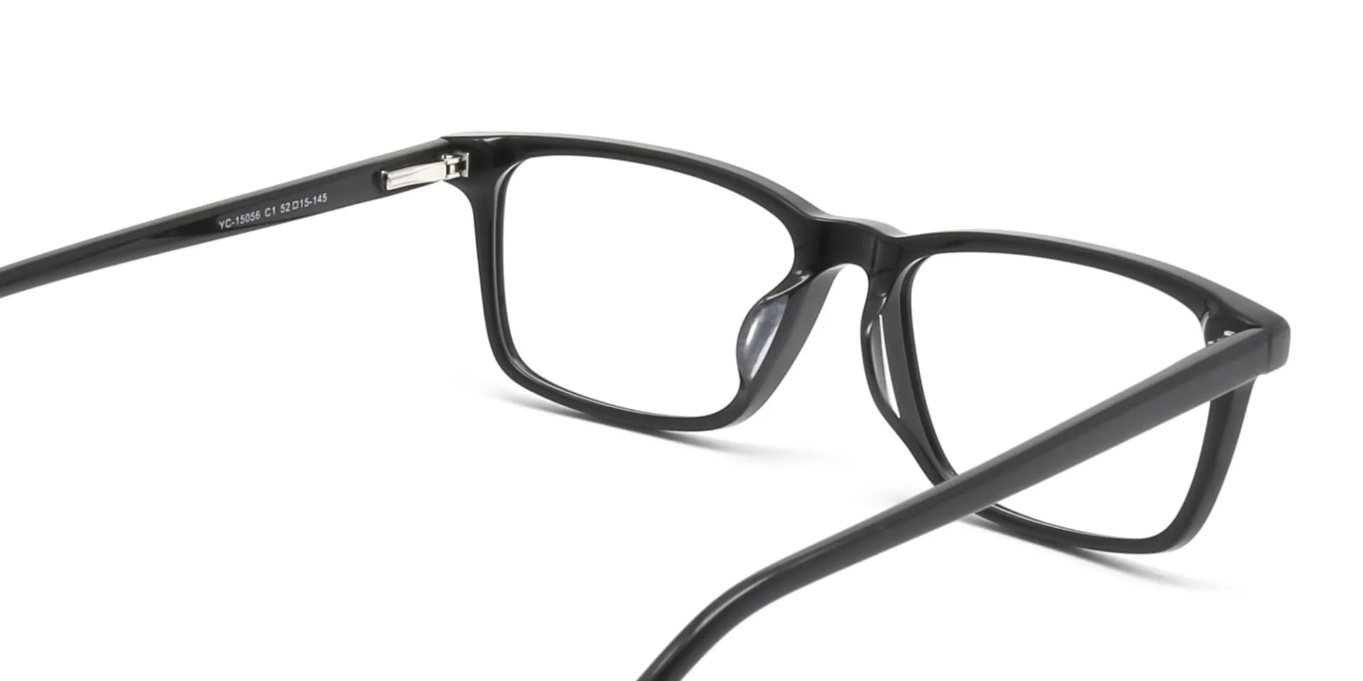 black rectangular glasses-2