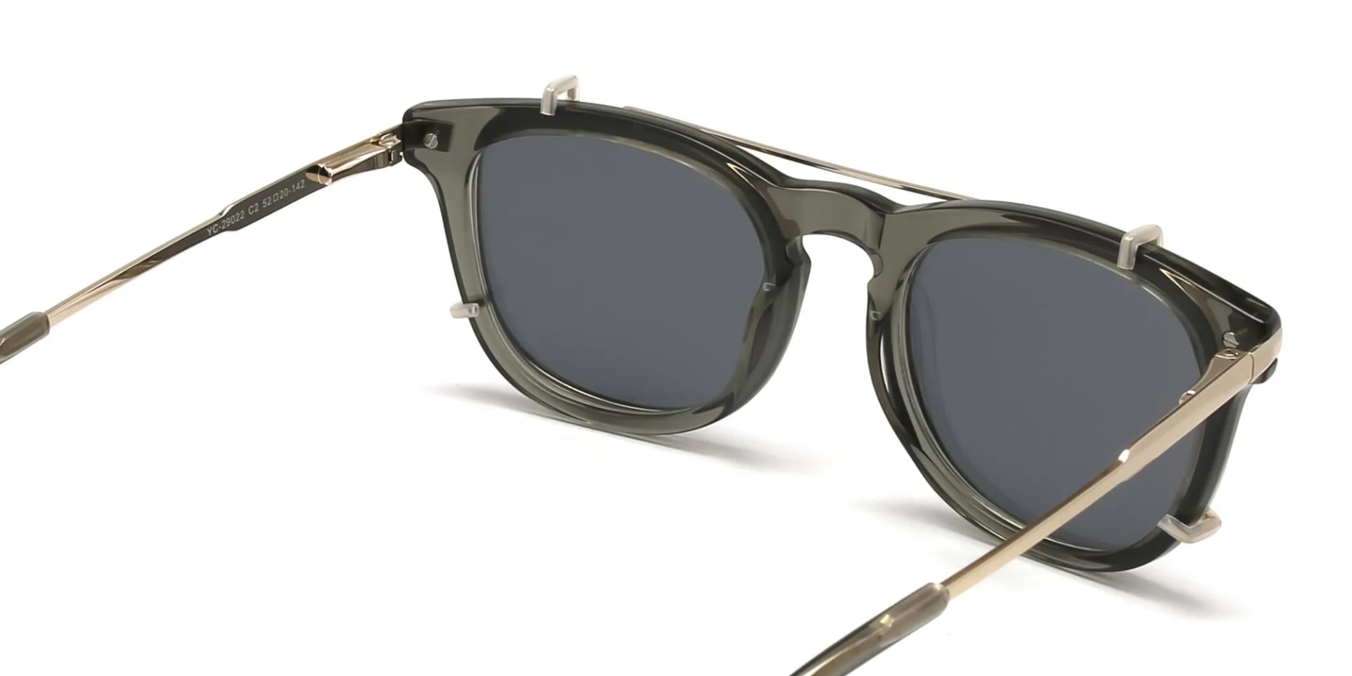 pilot clip on sunglasses-2