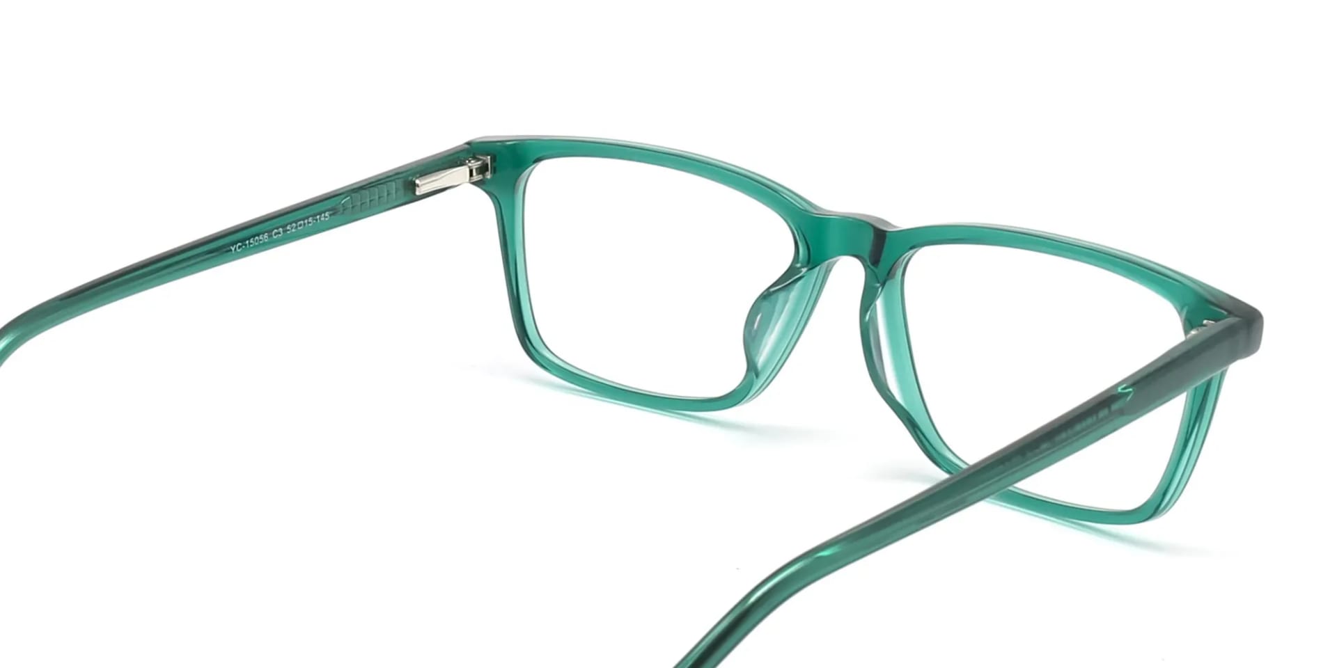 green acetate glasses-2