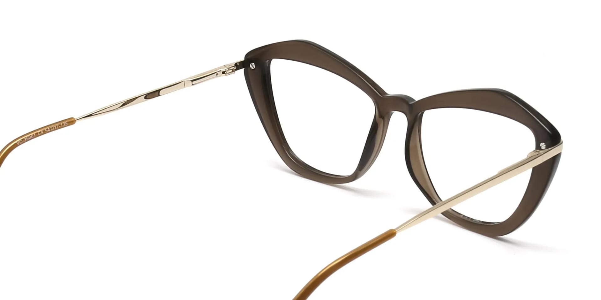 Brown Cat Eye Glasses-2