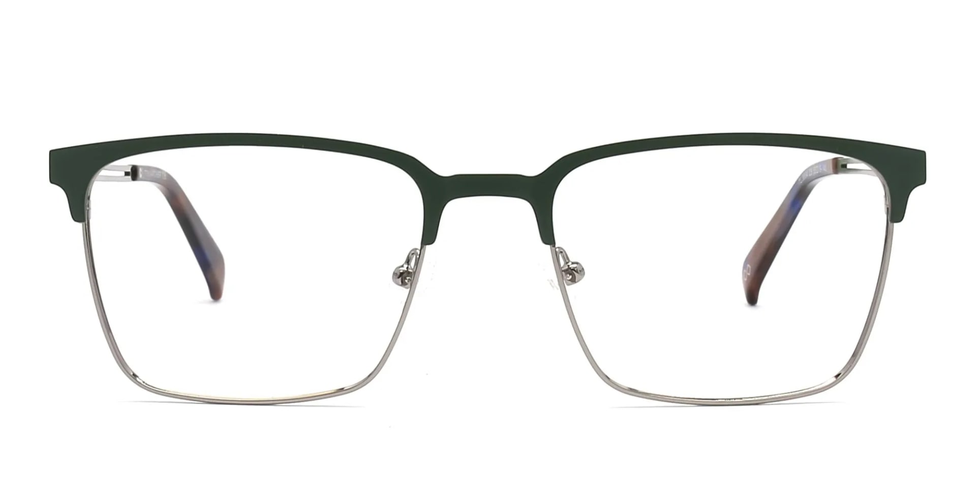 Green Square Glasses-2