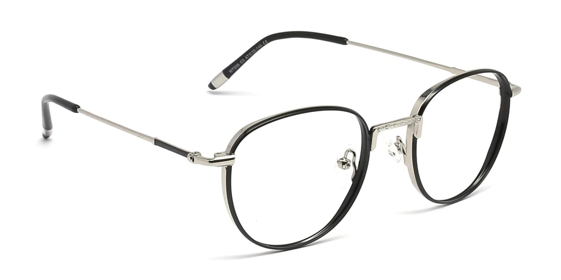 Black And Gold Eyeglass Frames-2