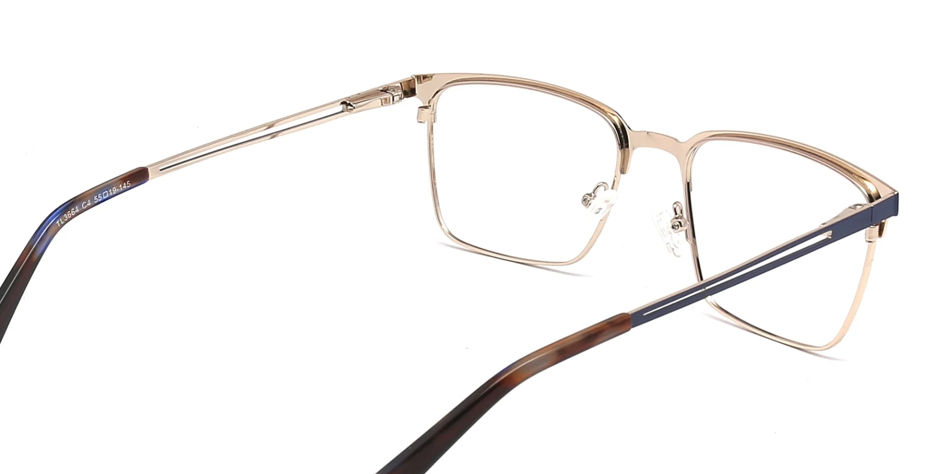 Blue Square Glasses-2