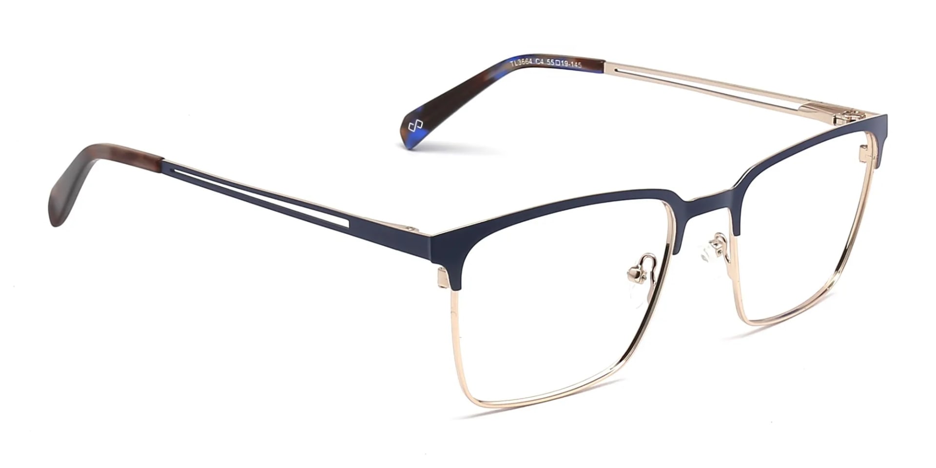 Blue Square Glasses-2