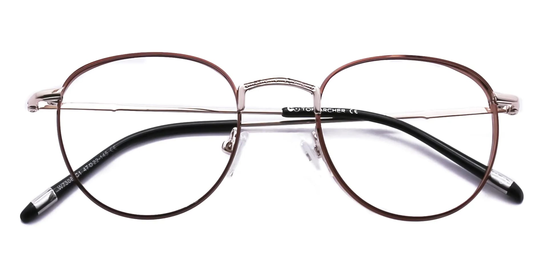 Gold Circle Glasses-2