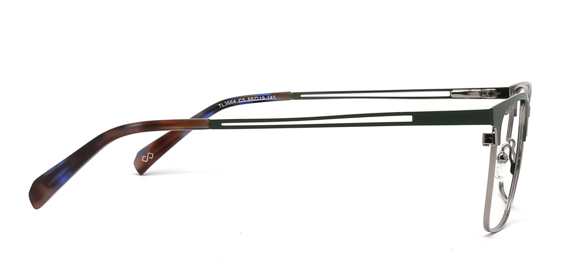 Green Square Glasses-2