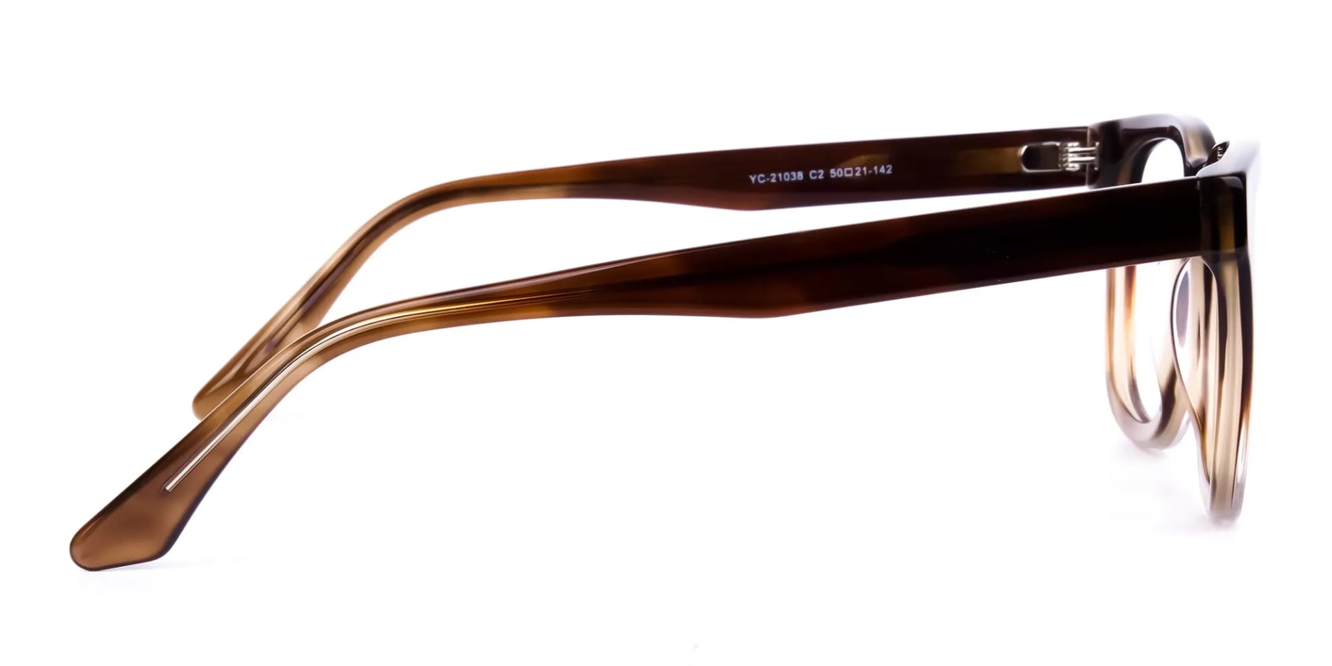 Tortoise Brown Square Glasses Frame-2