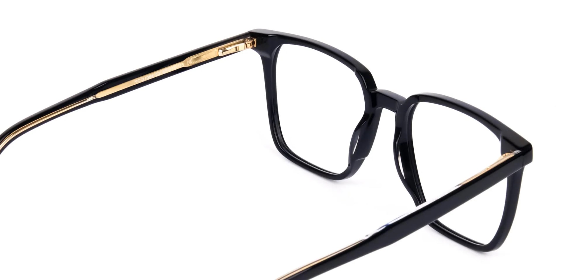 Square Black Eyeglasses-2