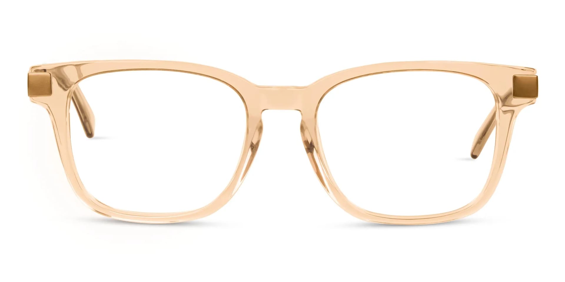 Crystal Nude Square Glasses-2