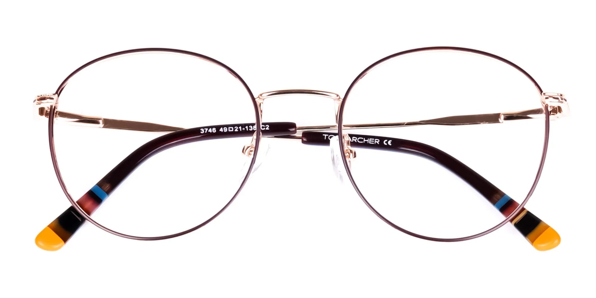 Brown-Gold-Round-Full-Rim-Glasses-2
