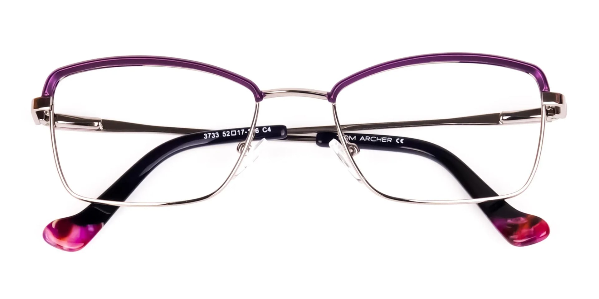 square blue light glasses-2