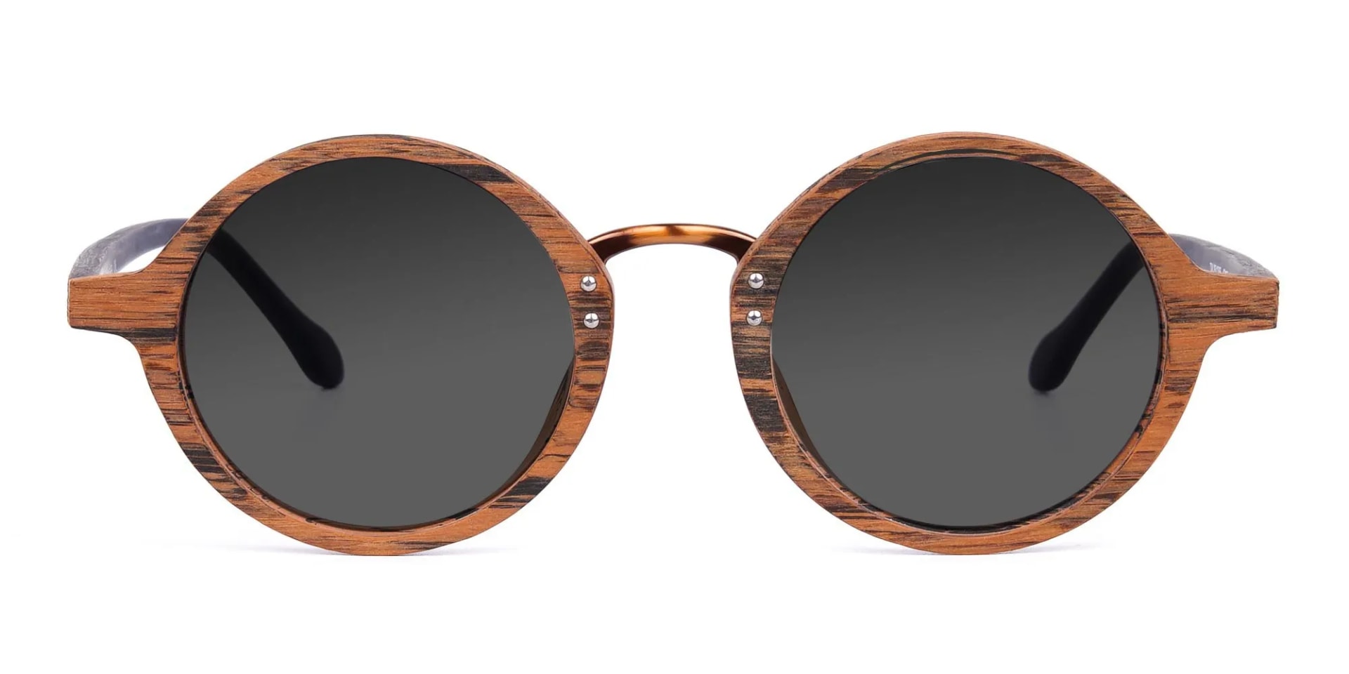 Round-Brown-Wood-Sunglasses-With-Grey-Tint-2