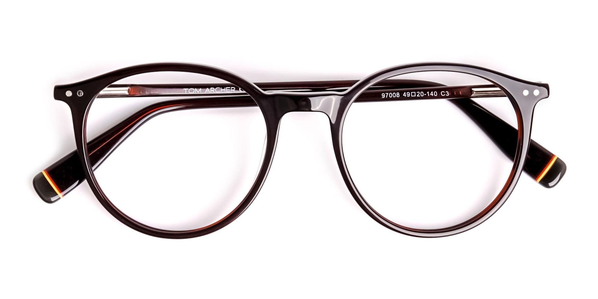 dark brown round full rim glasses frames-6