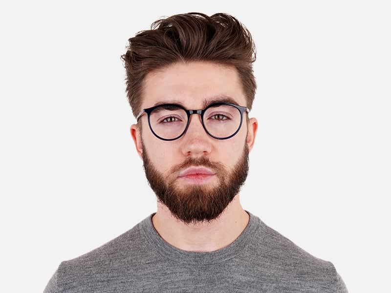 dark blue round full rim glasses frames-11