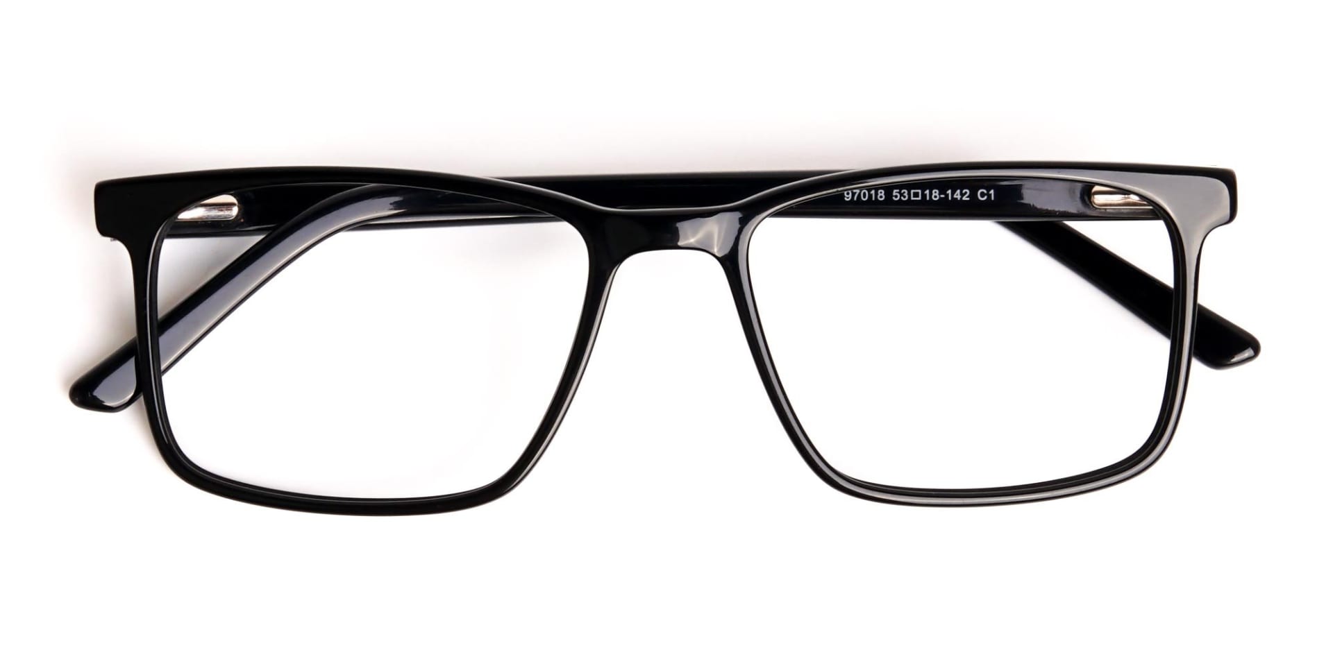 designer black rectangular glasses frames-6