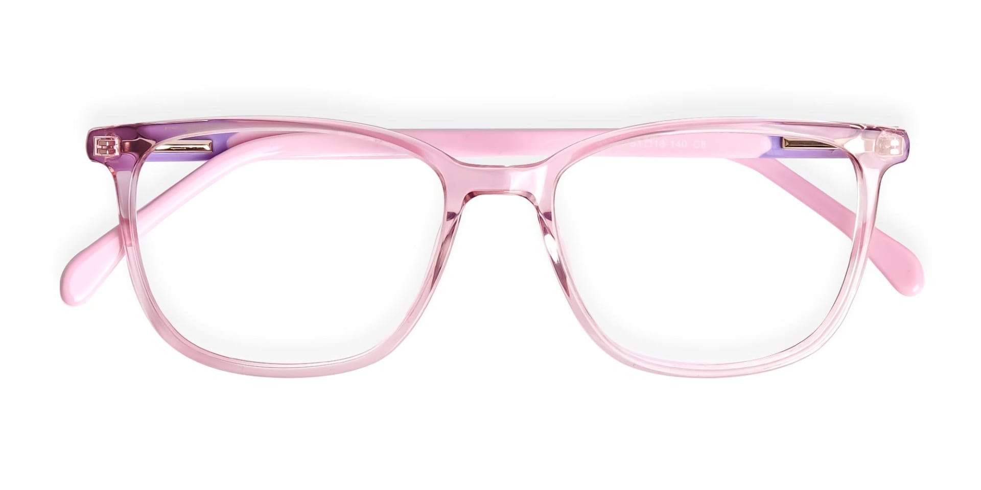 Crystal-Clear-or-Transparent-Blossom-and-Hot-Pink-square-Rectangular-Glasses-Frames-1