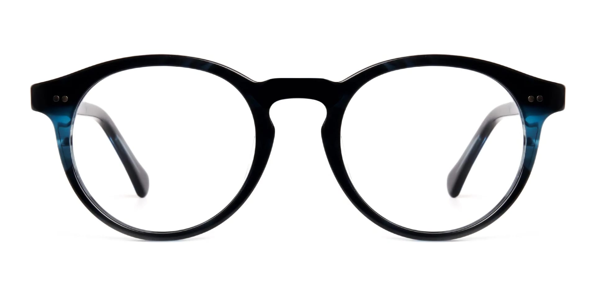 marble blue round fullrim glasses frames-2