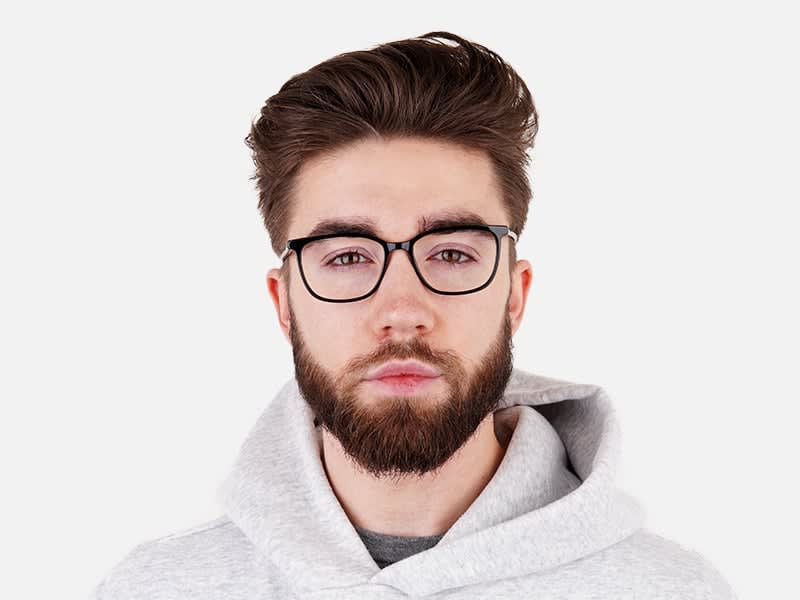 Black-Square-and-Rectangular-Glasses-Frames-1