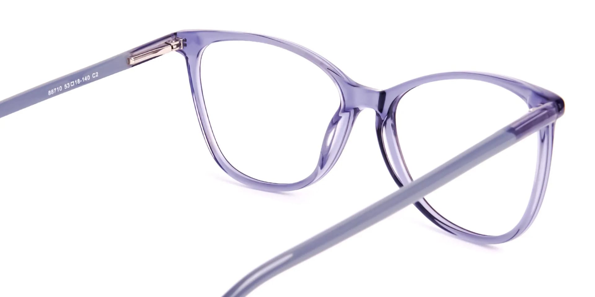 space grey cat eye glasses-2