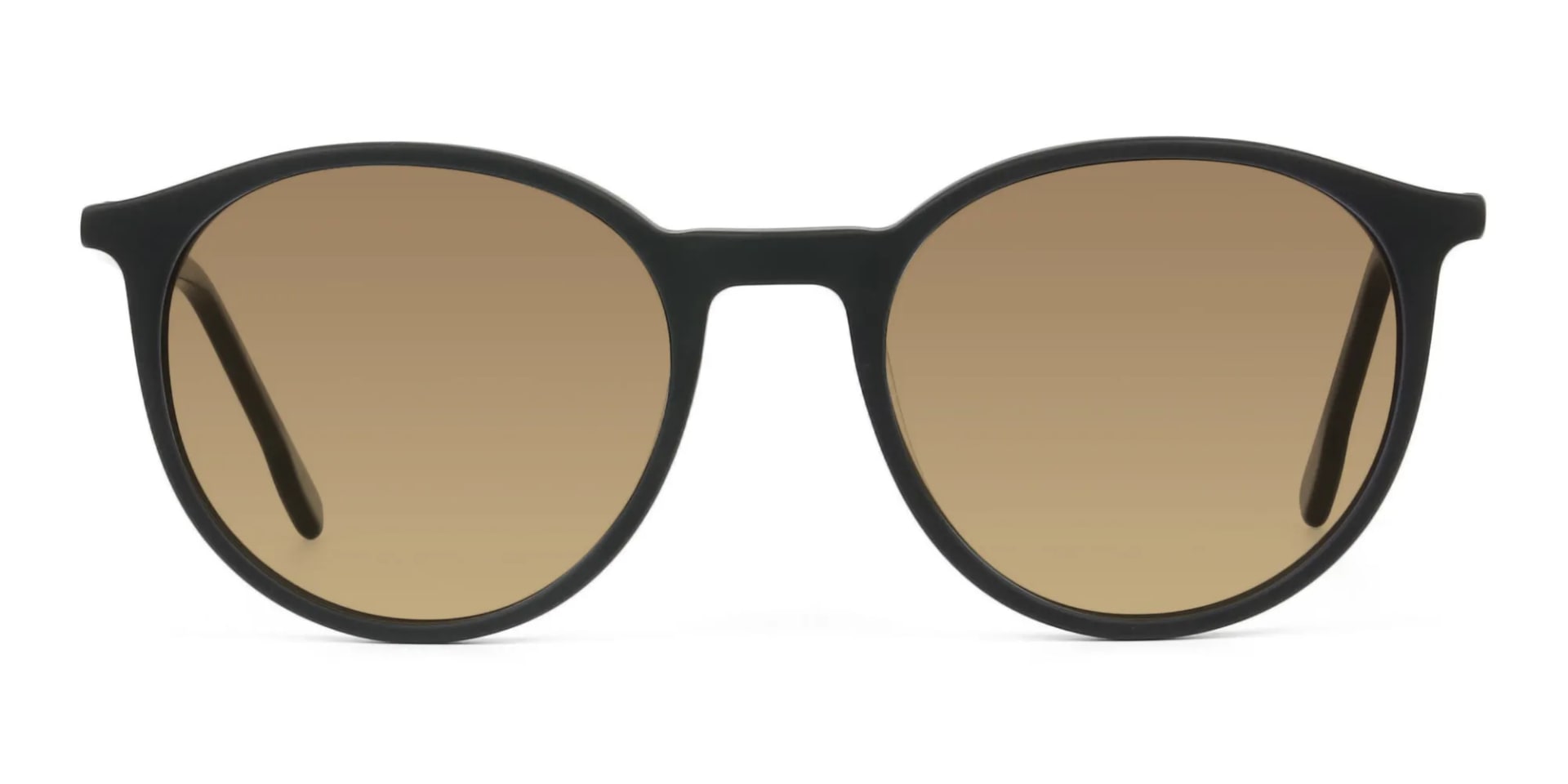 dark-brown-matte-black-sunglasses - 2