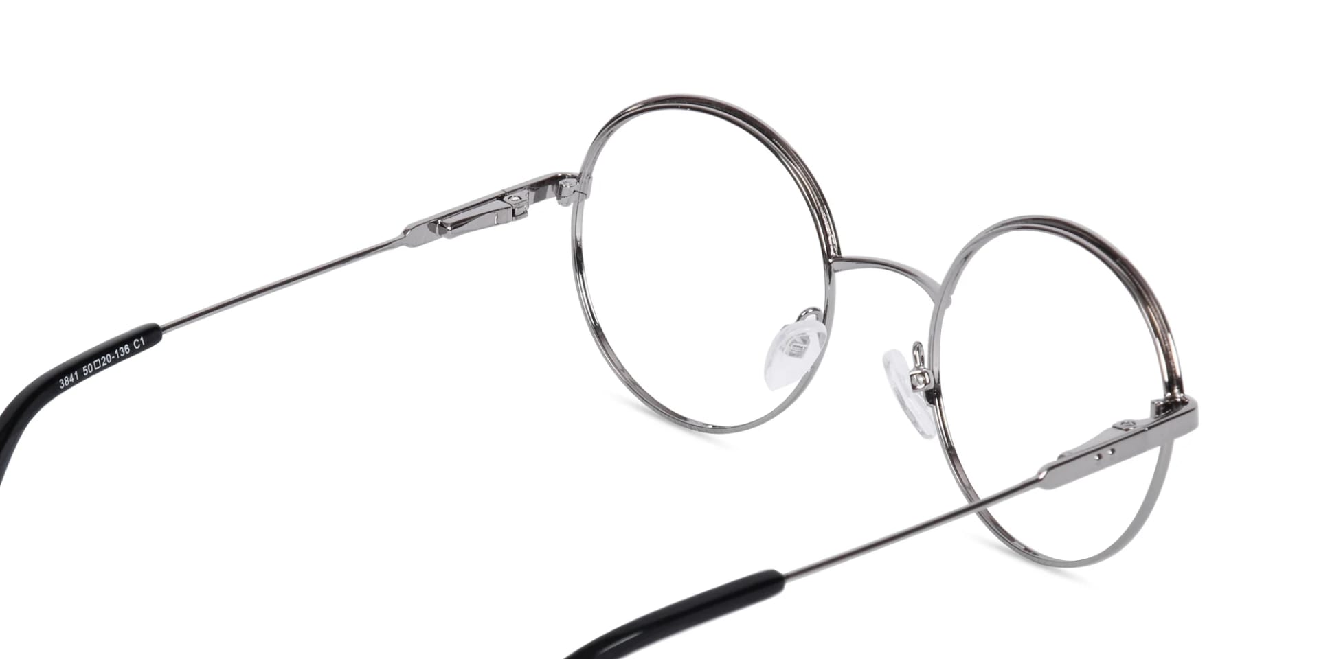 Tiny Round Glasses Metal-5