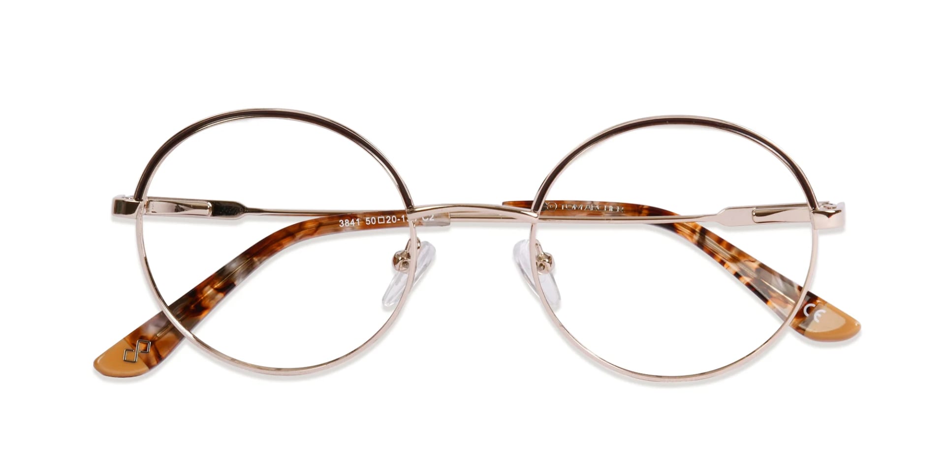 Little Round Glasses In Metal-6