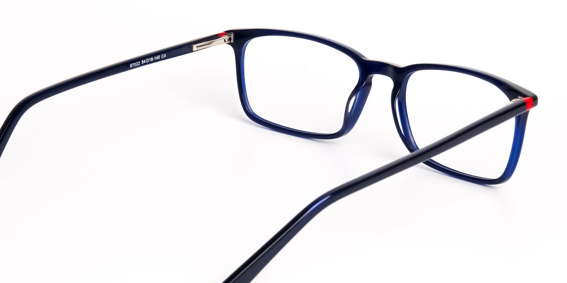blue glasses in rectangular shape frames-5