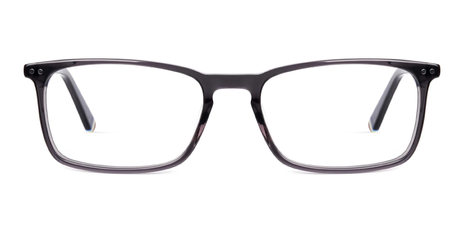grey colour rectangular glasses frames-1
