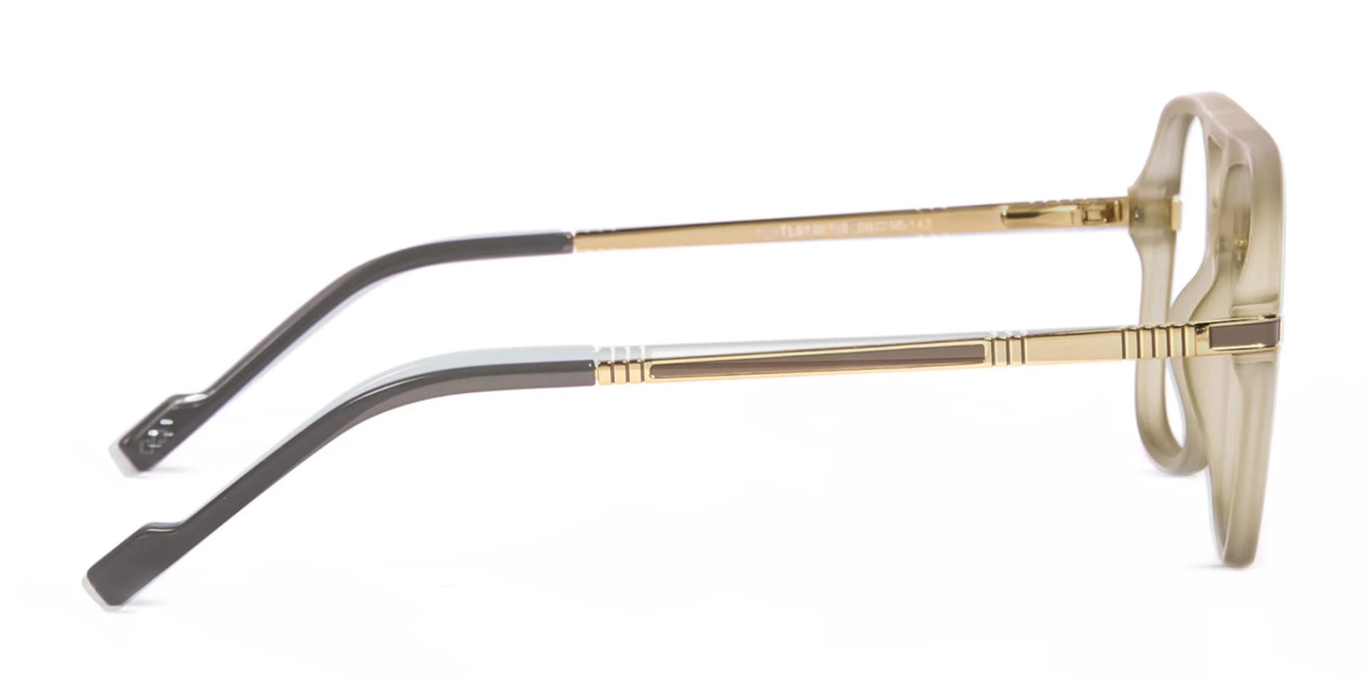 Gold Pilot Eyeglasses-4