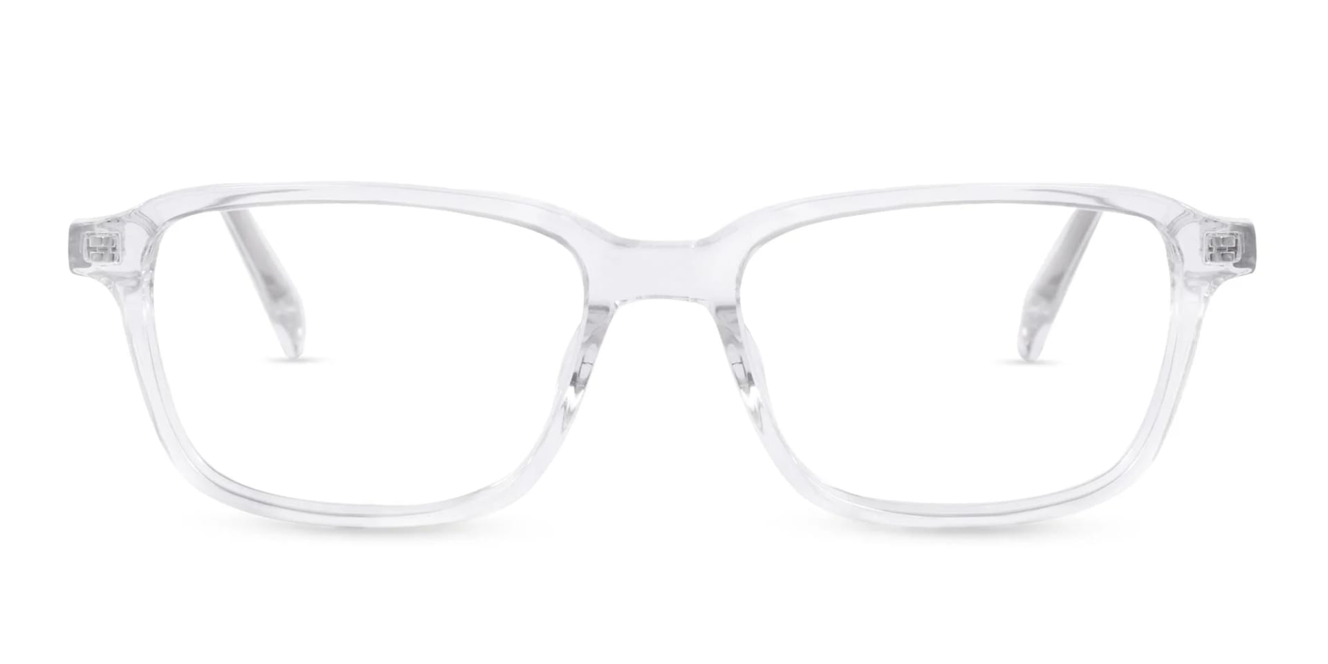 Clear Rectangle Eyeglasses-1