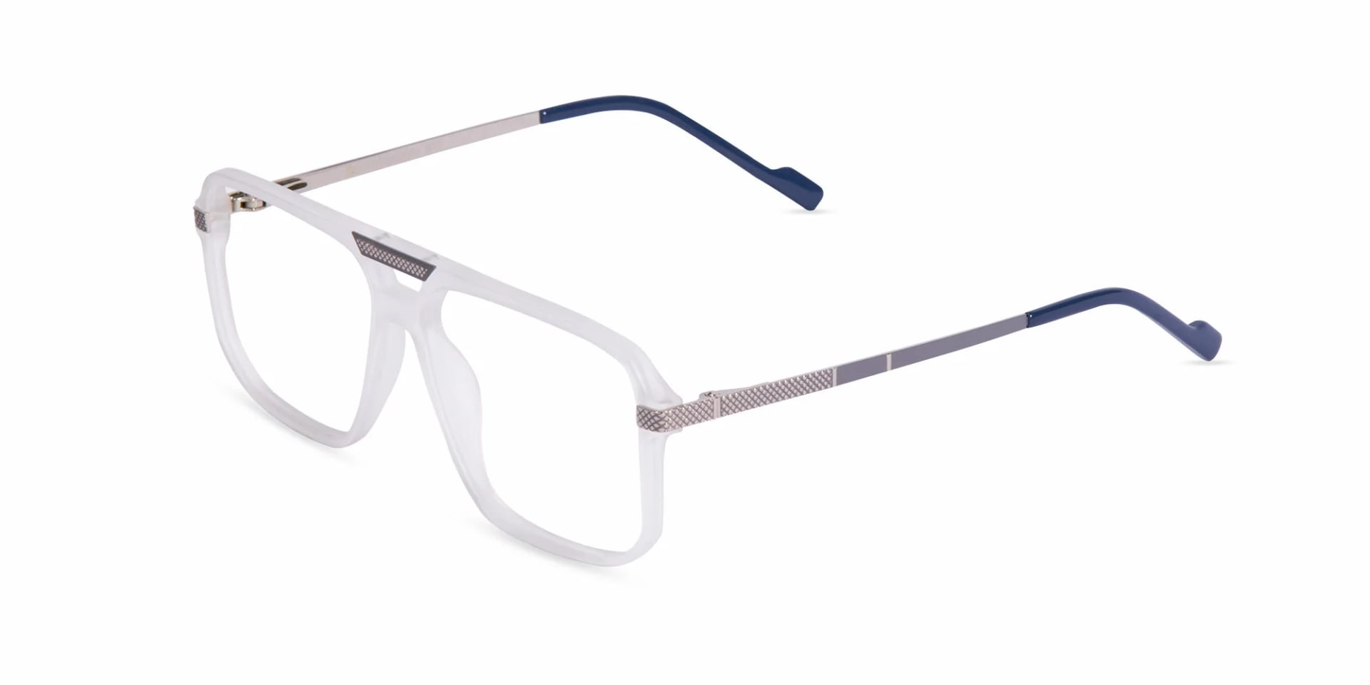 White Pilot Glasses-3