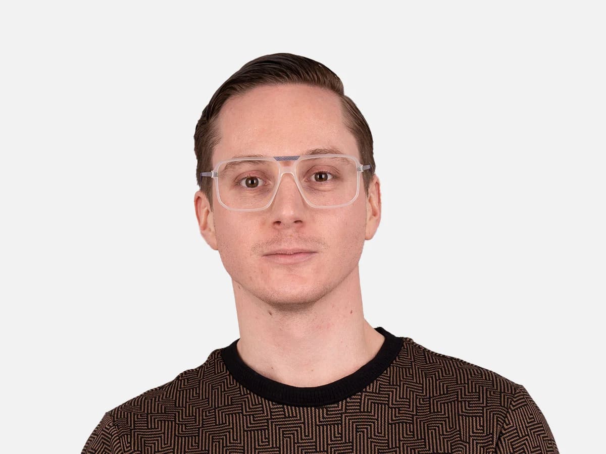 White Pilot Glasses-7