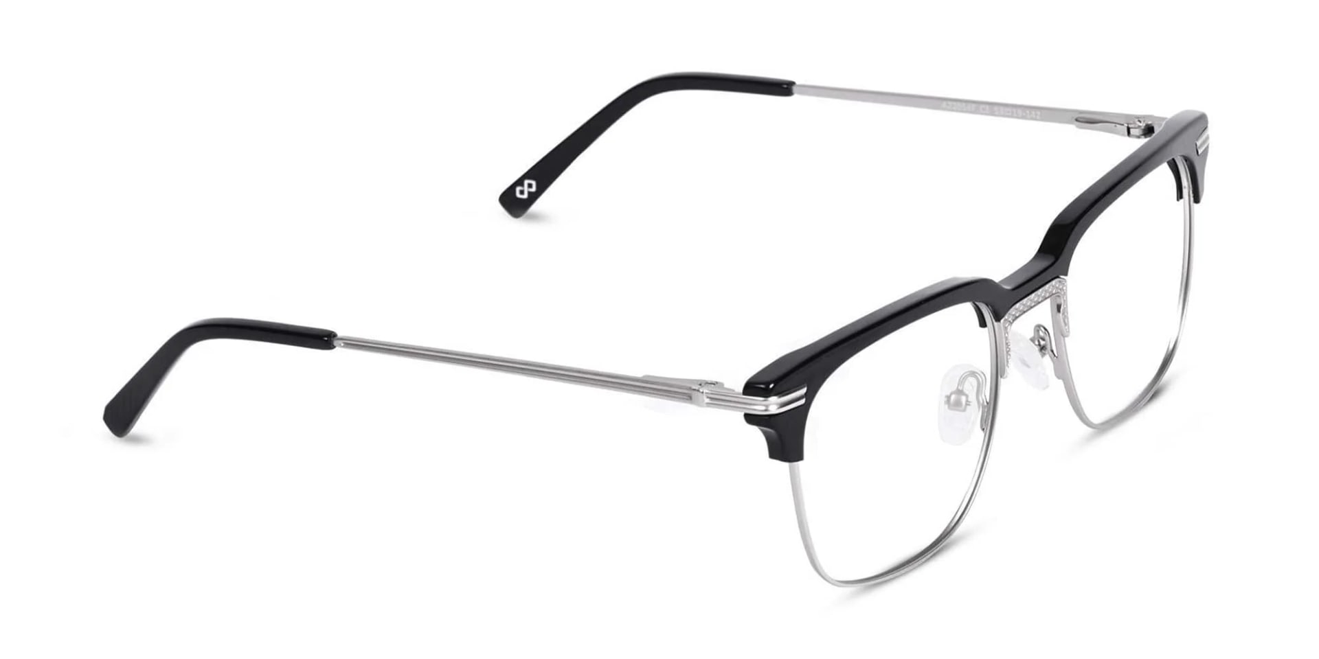 Black And Silver Glasses-2