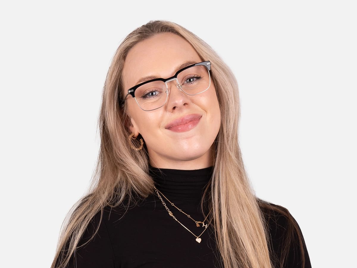 Black And Silver Glasses-51