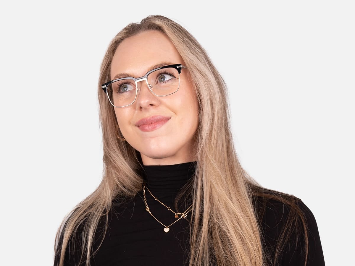 Black And Silver Glasses-53