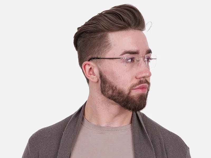 Latest Designer Rimless Black, Online UK-2