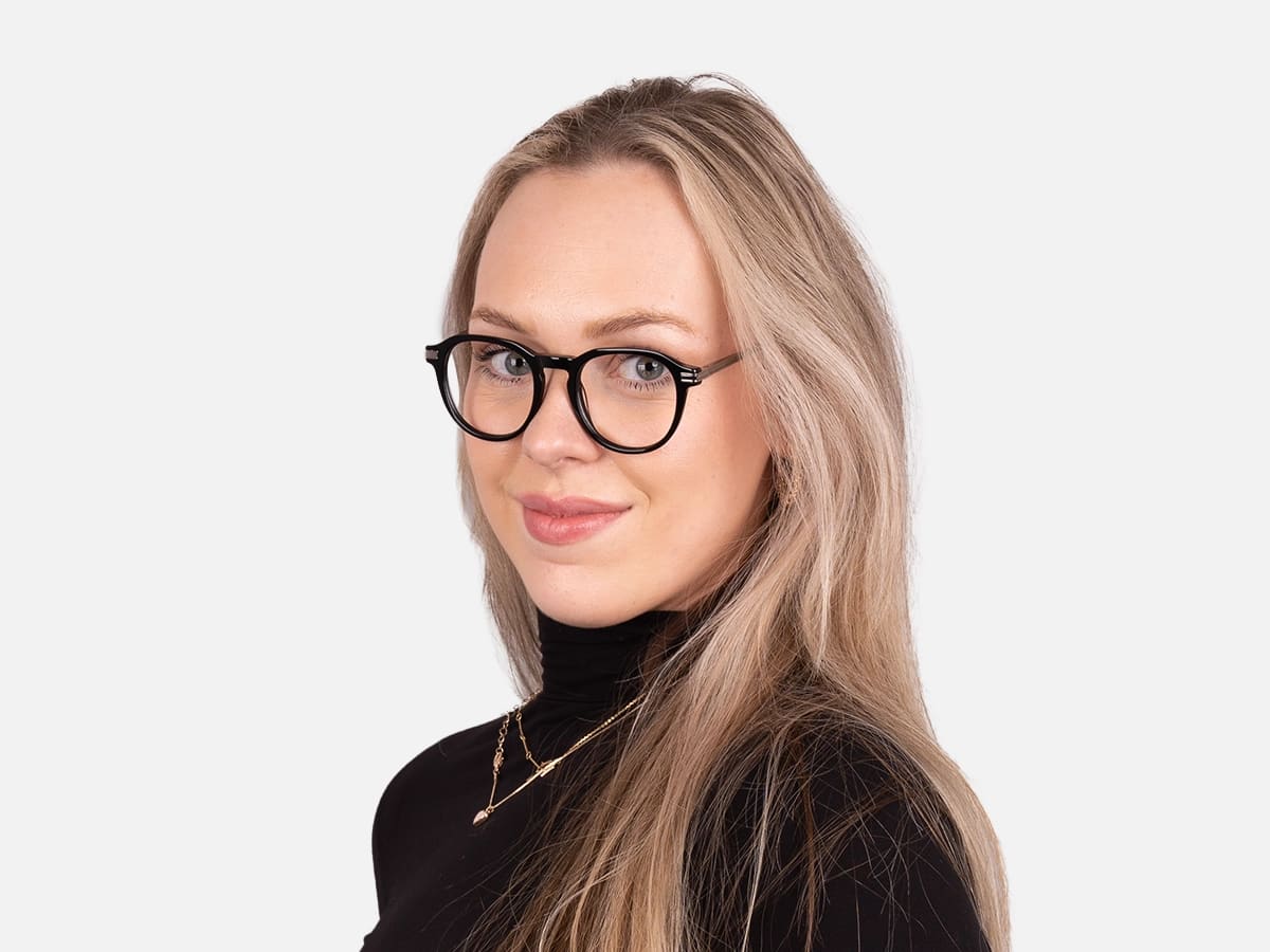 Round Acetate Eyeglasses-52