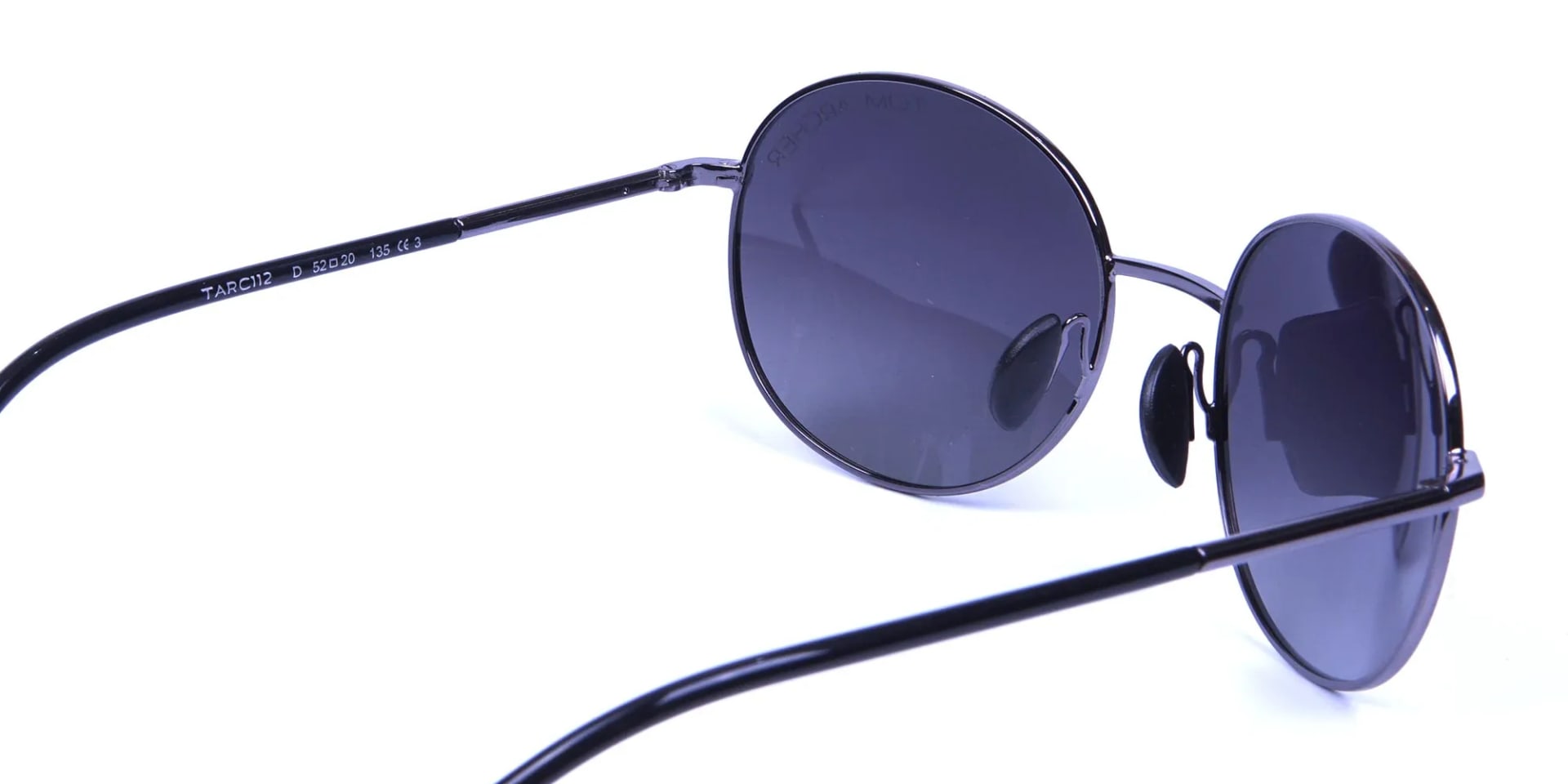Gunmetal Sunglasses for Narrow Faces -1