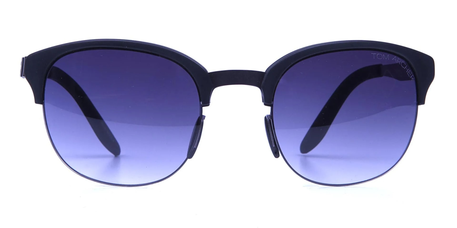 Gunmetal Sunglasses with Cool Tint - 1