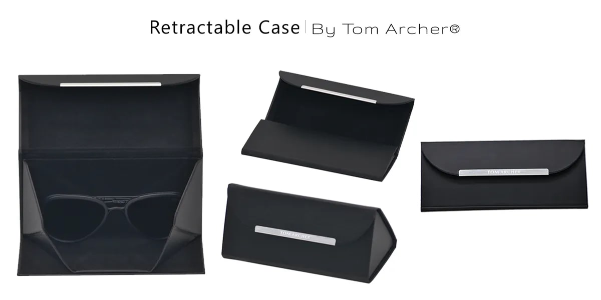 Red Sunglasses Cat Eye  with Silver Temple -1