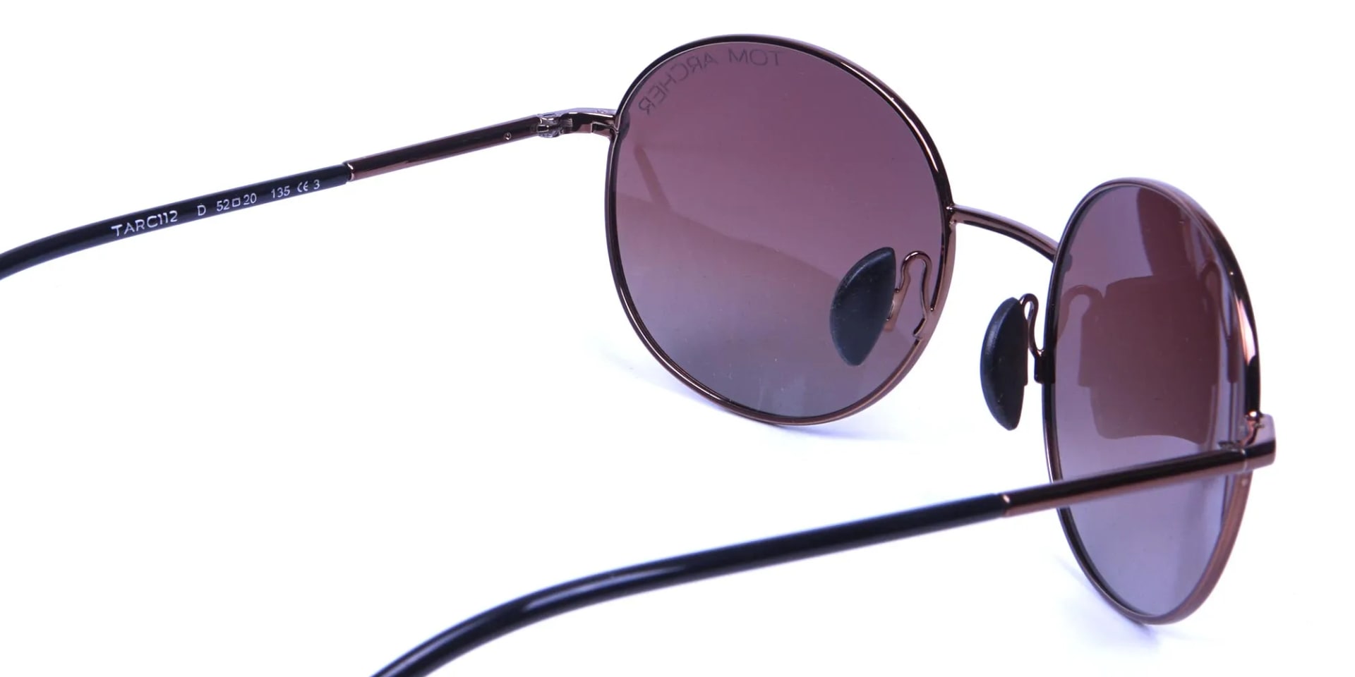 Brown frame sunglasses -1