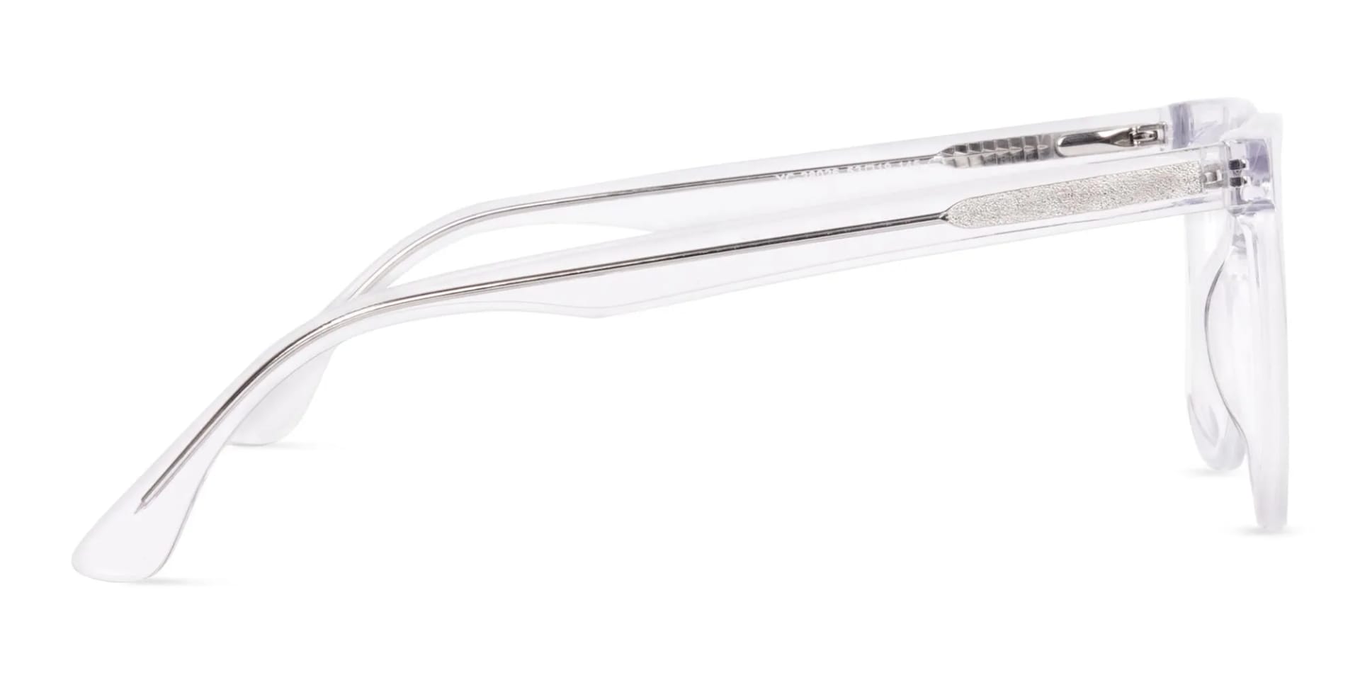 Full Rim Crystal Clear Square Eyeglasses-2