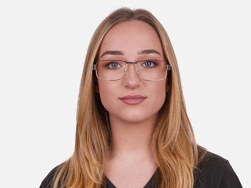 Black & Gunmetal Glasses -2