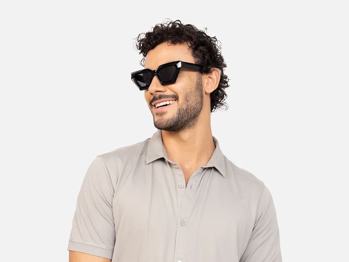 Black Cat Eye Sunglasses-42