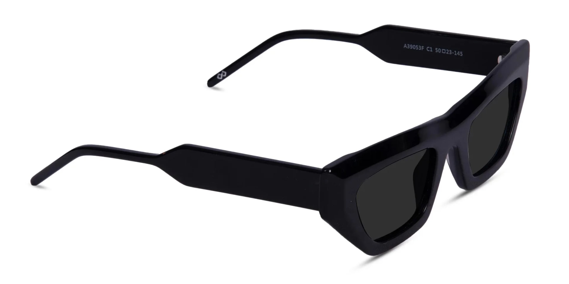 Black Cat Eye Designer Sunglasses -2
